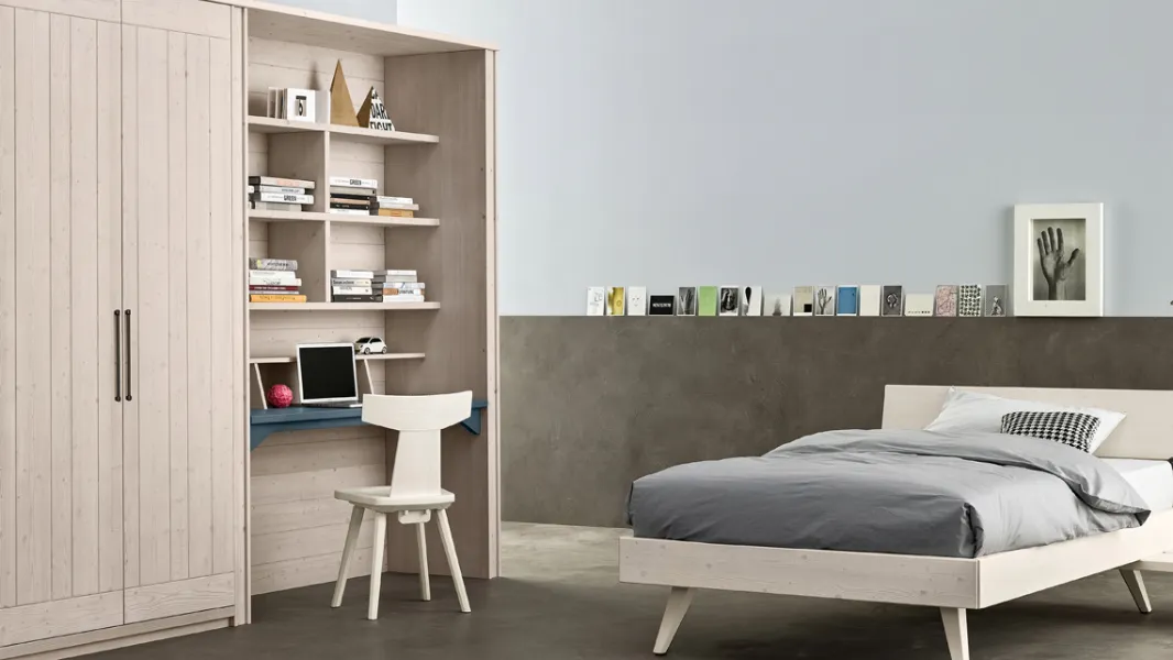 Moderner Scandola-Kleiderschrank für Schlafzimmer