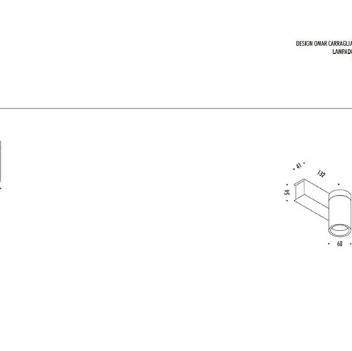 Davide Groppi Dot P IP65 Lampe Technisches Datenblatt