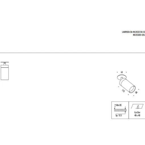 Dot R Lampe Technisches Datenblatt