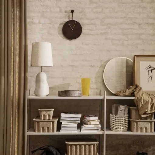 Ceramic base lamp.
