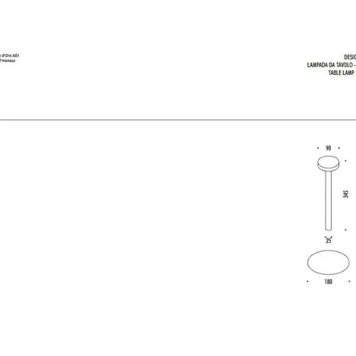 technische details leuchte davide groppi