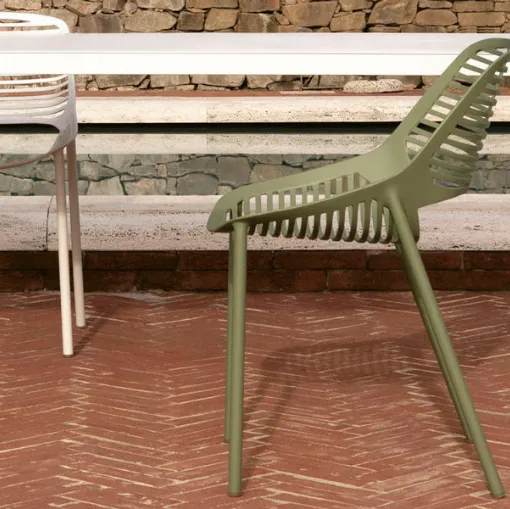 Design-Stuhl für Gartenmöbel
