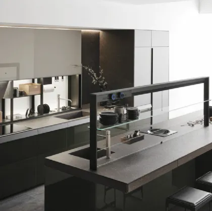 küche valcucine genius loci aus glas