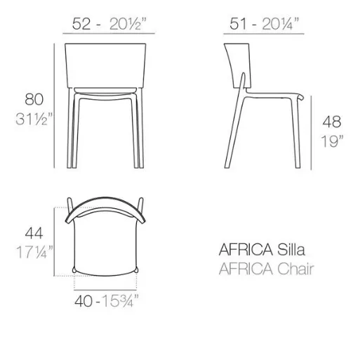 Afrika-Stuhl