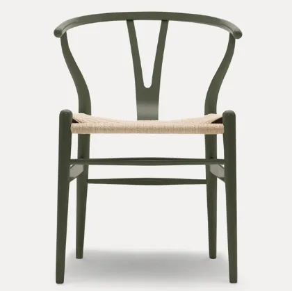 Carl Hansen Verona Olivgrüner Stuhl