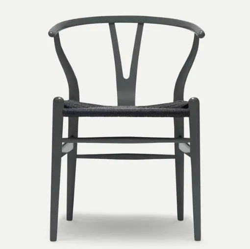 Carl Hansen Anthrazitgrauer Stuhl