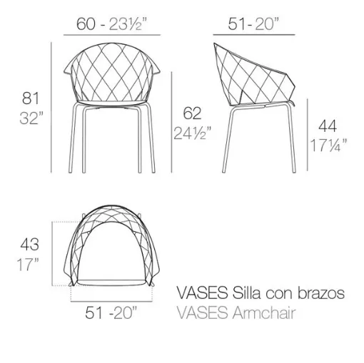 VONDOM VASEN SESSEL