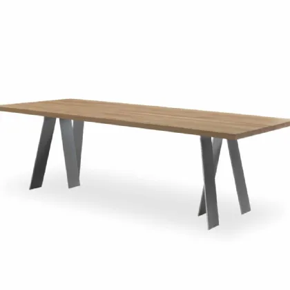 Riva 1920 Tisch aus Holz und Metall